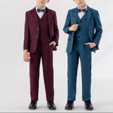 【1/25まで！入学式フォーマル10%OFF対象商品】【新作早割1/27まで】スリムフォーマルボーイズスーツ02799