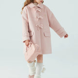 【新作早割1/13まで】フレンチリボンＡラインコート02789