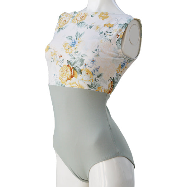 シンプルフローラルレオタード02296 – Foonique